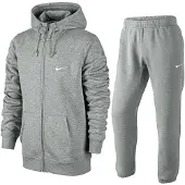 Nike Ensemble de survêtement complet Club Fleece pour homme Gris