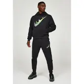 Nike Standard Issue Moto Overhead-Trainingsanzug in Schwarz