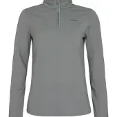 Protest Skipullover Fabriz 1/4 Zip Top Damen Mistygreen-M