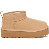 Ugg K CLASSIC ULTRA MINI PLATF Beige