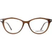 Calvin Klein Cat Eye Damen Milchig Taupe Brille