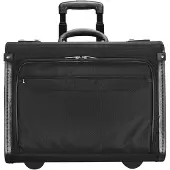 D&N Business & Travel Pilotenkoffer auf Rollen Schwarz 2871