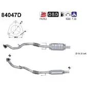 As Katalysator für SAAB OPEL 55350355 55559641 855249 84047D