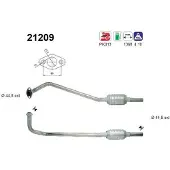 As Katalysator für OPEL 5854283 858141 5854203 52010021
