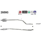 As Katalysator für PEUGEOT 1731G2 1731K6 1731E6 52010358