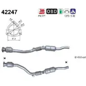 As Katalysator 42247 für VW