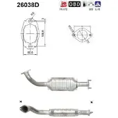 As Katalysator 26038D