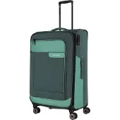 Travelite Viia 4 Wheel Trolley L Expandable green