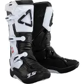 Leatt 3.5 2024 Schwarz-Weiße Motocross-Stiefel Größe 45.5