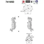 As Katalysator 74165D