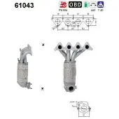 As Katalysator für HYUNDAI KIA 2851026840 61043