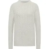 Cecil Strickpullover mit Turtle Neck, Zopfmuster