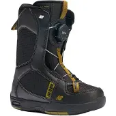 K2 Snowboard - All-Mountain Freeride Snowboard Boots - Lil Mini Black - Kindergröße 31 - schwarz