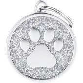 My Family Shine Paw Glitter Satin Haustiermarke