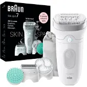 Braun Silk-epil 7 7-081 Epilierer Weiss Silber