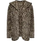 ONLY Cardigan in Hellbraun/ Schwarz - M