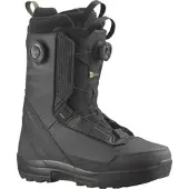 Salomon Snowboard - Snowboardboots - Malamute Dual BOA Black für Herren aus Wolle - Größe 44,5 - schwarz