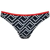Naturana Badmode Bikini Slip Dames | Grösse: 42 | Farbe: Schwarz/Weiß
