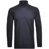 Ragman Herren Rollkragenpullover - Langarm Basic Rollkragen Regular Fit, Single Jersey, einfarbig