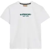 Superdry Sport Luxe Graphic Fitted Kurzarm-t-shirt