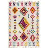 KADIMA DESIGN Teppich Boho Bunt 160 x 230 cm - ARUN