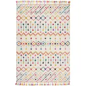 KADIMA DESIGN Teppich geometrisch Bunt 160 x 230 cm - ARUN