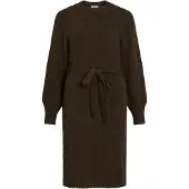 Vila Lampe Langarm-midikleid