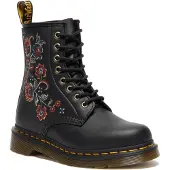 Dr. Martens Schnürboots "1460 Vonda 8 Eye Boot" Stiefel, Boots mit Blütenstickerei