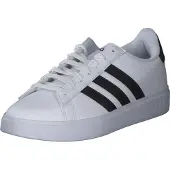 Adidas Grand Court 2.0 Damenschuhe Schnürschuhe sportlicher Schnürer Weiß Freizeit, Schuhgröße:EUR 42.5 | UK 8.5