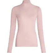 Hunkemoller Super Soft Shirt aus Kaschmir-Mix mit Rollkragen Rosa