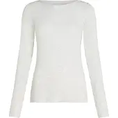 Hunkemoller Super Soft Shirt aus Kaschmir-Mix mit U-Boot-Ausschnitt Grau