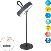 Näve Außen-Tischleuchte "ELLA" 1 Stk. Warmweiß Dimmbar; Schirm magnetisch und leuchtend abnehmbar; Memoryfunktion