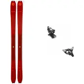 Blizzard - Tourenski - Pack Zero G 96 2026 für Herren aus Holz - Rot
