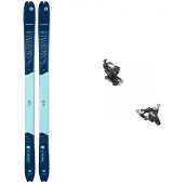Blizzard - Skier für Wanderungen - Pack Zero G 088 W 2026 für Damen aus Holz - Blau
