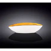 Wilmax Schale oval 30 cm Gelb Porzellan, 2er Set