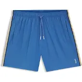 BOSS für Herren. 50491594 Ikonische Schwimmshorts blau (S), Strandbekleidung, Polyester