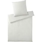 Elegante Musselin Bettwäsche Smooth Kissenbezug einzeln 40x80 cm | offwhite - beige