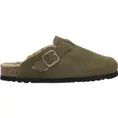 Scholl Clog Fae New Suede Damen Khaki-Schuhgröße 37
