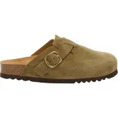 Scholl Clog Fae Suede Sp Damen Khaki-Schuhgröße 41