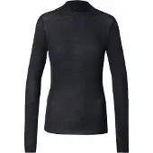Hunkemoller Super Soft Shirt aus Kaschmir-Mix mit Rollkragen Schwarz