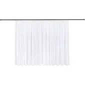 Gerster Gardine "Bianca" Gr. 1, weiß, B:300cm H:150cm, Voile, Polyester, Gardinen, Gardine, Fertigstore Voile recyclet "Bianca", Topseller