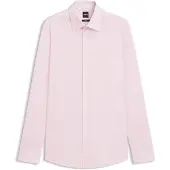 BOSS Slim-Fit Hemd aus elastischer Baumwoll-Popeline mit bügelleichtem Finish Grösse 41