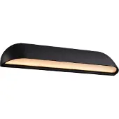 Nordlux - Wandleuchte Front - Schwarz - 36x6.8 cm