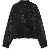 Hugo Boss Blouson "Jilloi Premium Damenmode" mit Paillettenbesatz, Relaxed Fit