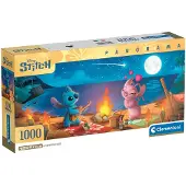 Clementoni Disney Stitch Panorama-puzzle 1000 Stücke