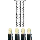 Star Trading 465-56-8, Leichte Dekorationskette, Schwarz, IP44, 204 Glühbirne(n), LED, 5,52 W
