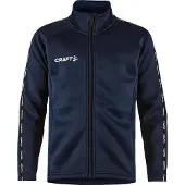 Craft Trainingsjacke Squad 2.0 Full Zip Kinder Navy-Größe 146
