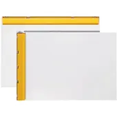 Hansa Klemmbrett 21x29,7 cm (BxH) DIN A4 Aluminium grauweiss
