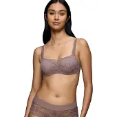 Triumph Vorgeformter BH Body Make-Up Illusion Lace | Grösse: 75D | Farbe: Grau