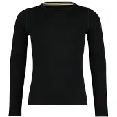 Smartwool Unterhemd Classic Thermal Merino Base Layer Crew Boxed Kinder Black-M